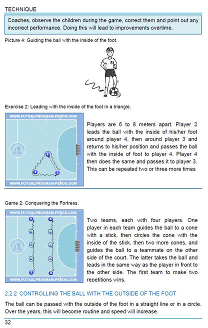 FUTSAL From A to Z: FUTSAL 6-9 Years, the First Book